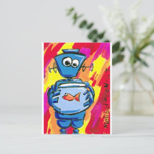 bot004,07 briefkaart (Staand voorkant)