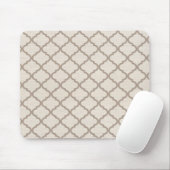 Bot/Beige Marokkaans Traliewerk Muismat (Met muis)
