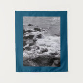 Bot bij de strand wandkleed (Voorkant)