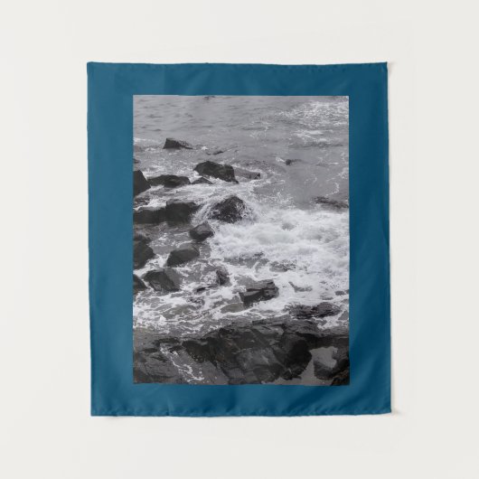 Bot bij de strand wandkleed (Voorkant)