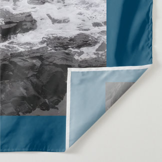 Bot bij de strand wandkleed