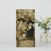 Bot Boys Feestdagenkaart (Staand voorkant)