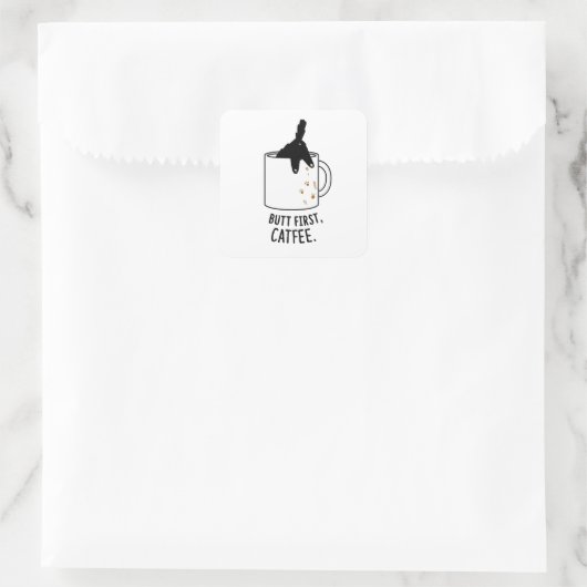 Bot eerst, tegen betaling Sticker (Tas)