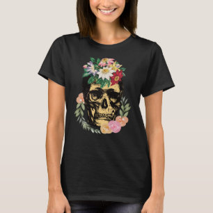 Bot en bloemen t-shirt