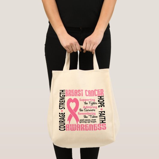 Bot- en borstkanker tote bag (Voorkant (product))