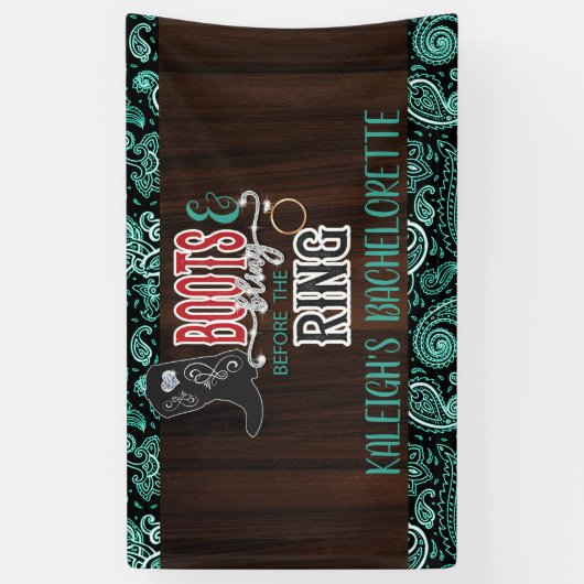 Bot en het Bling vóór de Banner van de Ring (Verticaal)