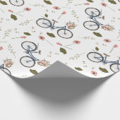 Bot- en lentevloerbloemen - verpakkingspapier cadeaupapier (Hoek)