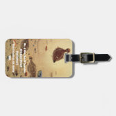  bot- en zeeboten bagagelabel (Voorkant horizontaal)