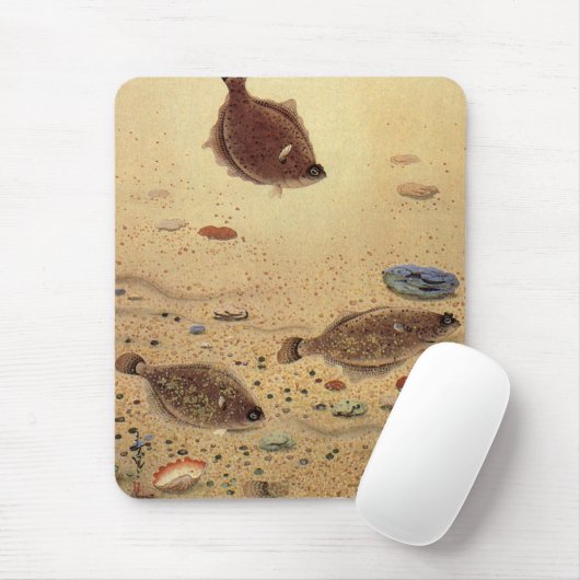 bot- en zeeboten muismat (Met muis)