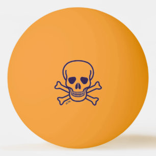 Bot gele gloed 1 ster pingpongbal