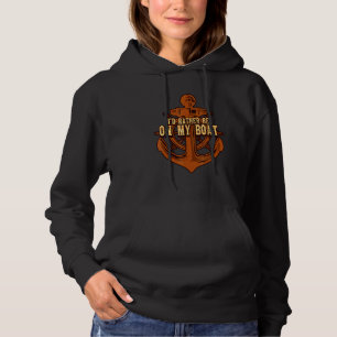 Bot-ID eerder op mijn bootkapitein Anchor Pon Hoodie