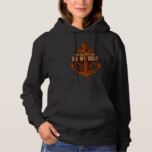 Bot-ID eerder op mijn bootkapitein Anchor Pon Hoodie