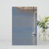 Bot in rust in Sorrento Italië Briefpapier (Staand voorkant)