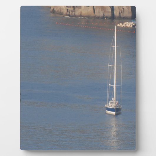 Bot in rust in Sorrento Italië Fotoplaat (Voorkant)