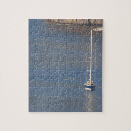 Bot in rust in Sorrento Italië Legpuzzel (Verticaal)