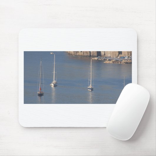 Bot in rust in Sorrento Italië Muismat (Met muis)