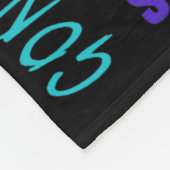 Bot, maar niet vergeten, vlag over zelfmoordbewust fleece deken (Hoek)