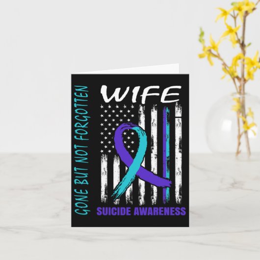 Bot, maar niet vergeten, vlag over zelfmoordbewust kaart (Gele Bloem)