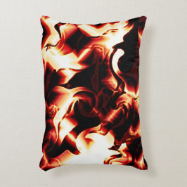 Bot met carbide tegen donkere achtergrond accent kussen