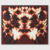 Bot met carbide tegen donkere achtergrond cadeaupapier (Vlak)