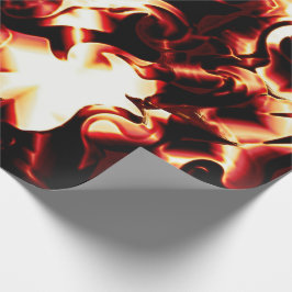 Bot met carbide tegen donkere achtergrond cadeaupapier