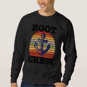 Bot met de boot van de Boot Crew-groep Trui