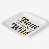 Bot om vrij te zijn papieren bordje (Gebogen)