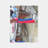 Bot op de strand | Phi Phi-eilanden, Thailand Fleece Deken (Voorkant)