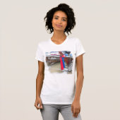 Bot op de strand | Phi Phi-eilanden, Thailand T-shirt (Voorkant volledig)