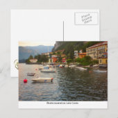 Bot op het Comomeer Briefkaart (Voorkant / Achterkant)