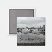 Bot op het water magneet (Voorkant / Achterkant)