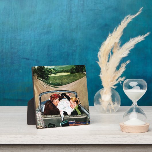 Bot op straat fotoplaat (Insitu)