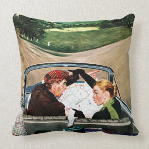 Bot op straat kussen