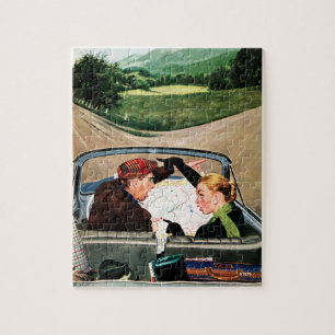 Bot op straat legpuzzel