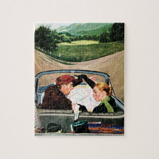 Bot op straat legpuzzel