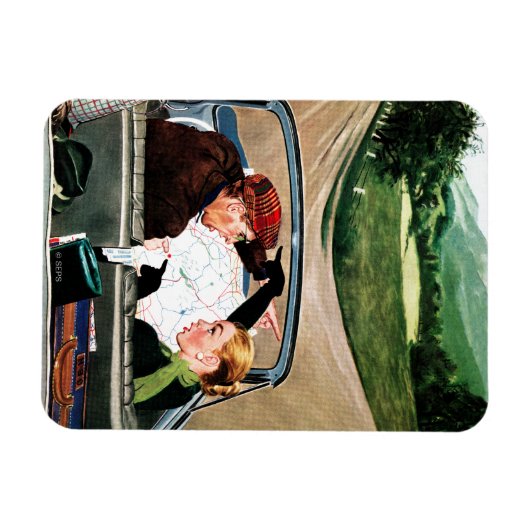 Bot op straat magneet (Horizontaal)