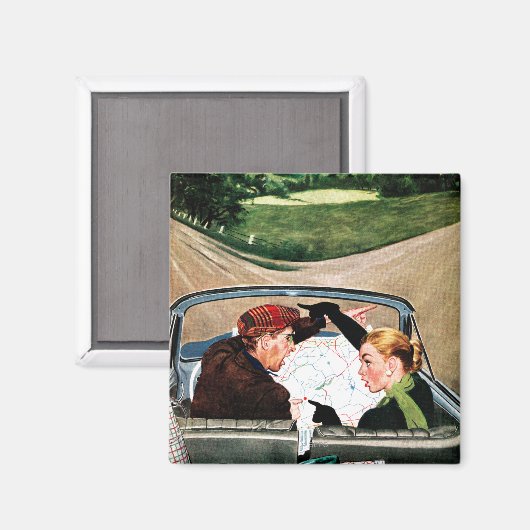 Bot op straat magneet (Voorkant / Achterkant)