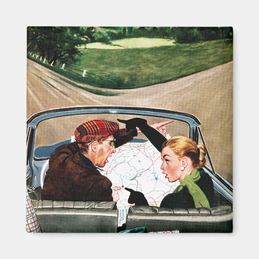 Bot op straat magneet (Voorkant)