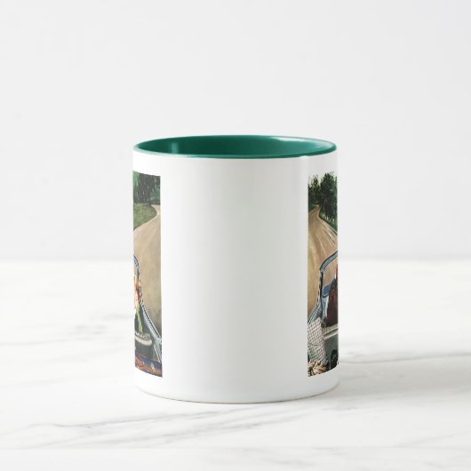 Bot op straat mok (Midden)