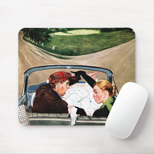 Bot op straat muismat (Met muis)