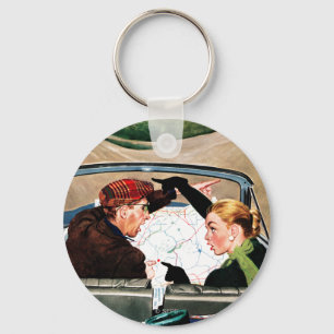 Bot op straat sleutelhanger