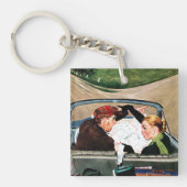 Bot op straat sleutelhanger (Voorkant)