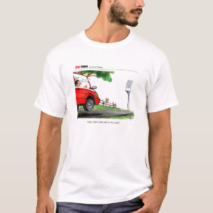 Bot op straat t-shirt