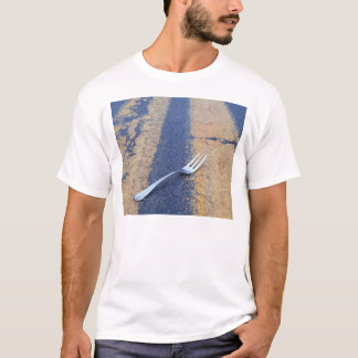 Bot op straat t-shirt