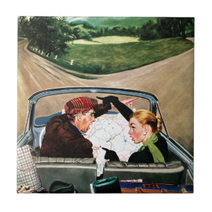 Bot op straat tegeltje