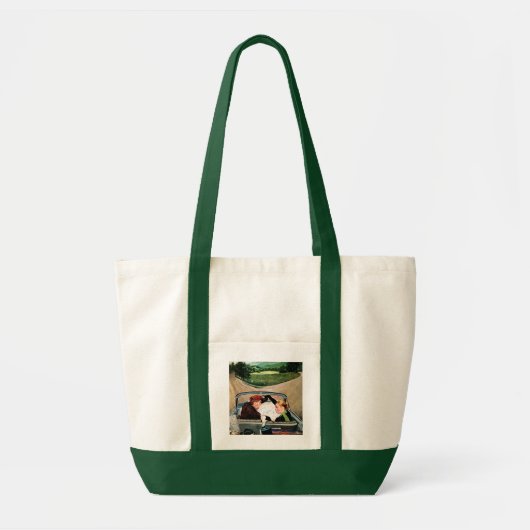 Bot op straat tote bag (Voorkant)