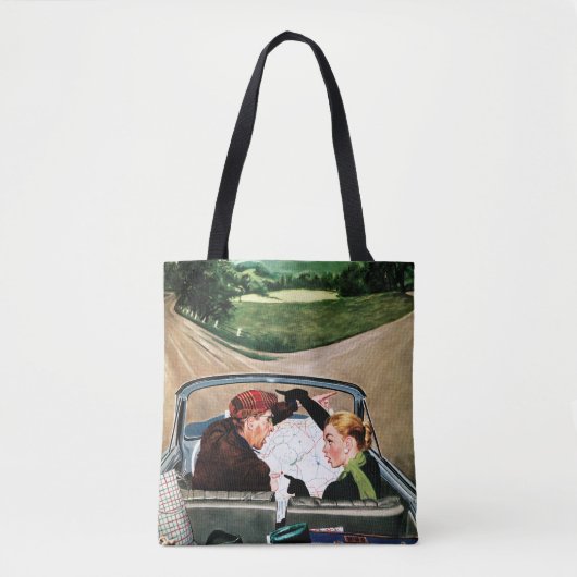 Bot op straat tote bag (Voorkant)