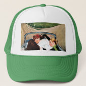 Bot op straat trucker pet (Voorkant)