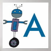 Bot op wielen poster (Voorkant)