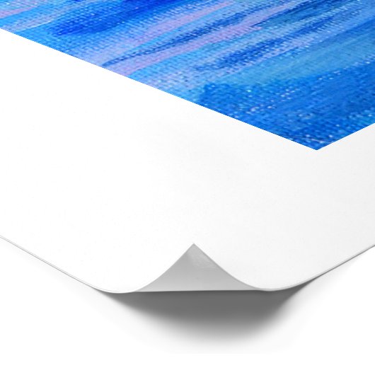 Bot op Zee Poster (Hoek)